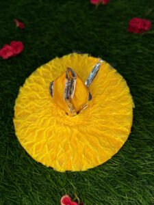 Yellow Net Frill Function Dress