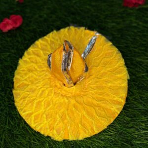 Yellow Net Frill Function Dress