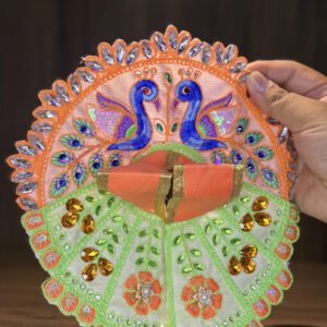 Orange & Light Green Combination