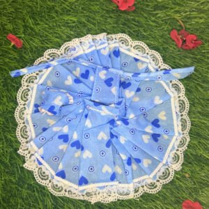 Blue Love Cotton Dress