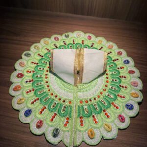 Rainbow Stone Fancy Dress – Fresh Green Vibes