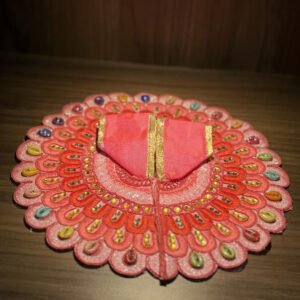 Rainbow Stone Fancy Dress – Deep Rose Bloom